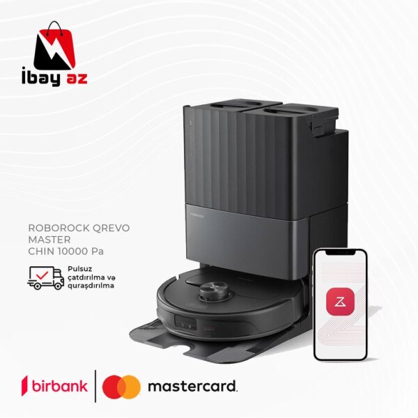 Tozsoran ROBOROCK QREVO MASTER CHIN 10000 Pa