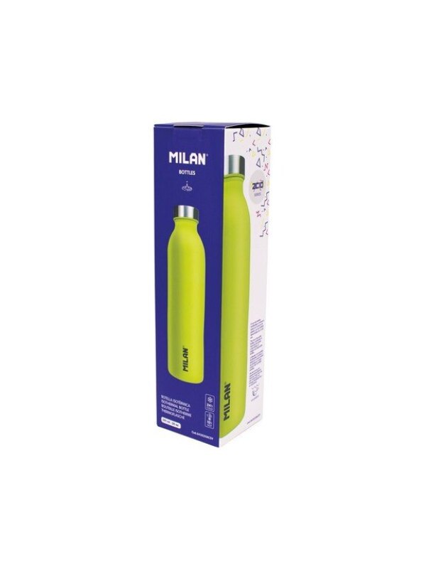 Milan 643020ACDY Turşu Sarı paslanmayan izotermal Flask 591ML