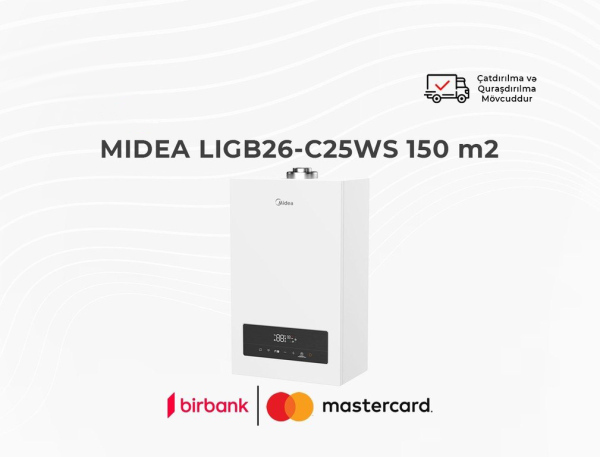 Kombi MIDEA LIGB26C25WS 150 m2