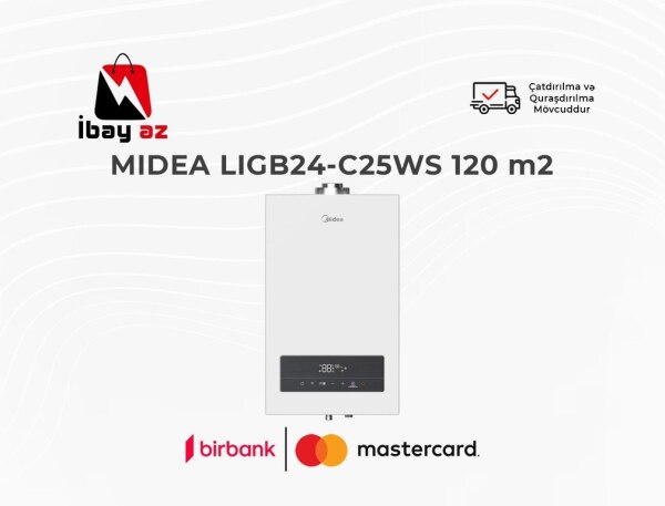 Kombi MIDEA LIGB24C25WS 120 m2