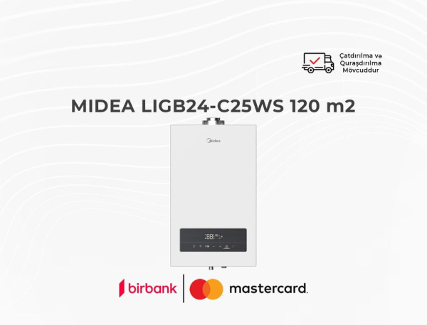 Kombi MIDEA LIGB24C25WS 120 m2