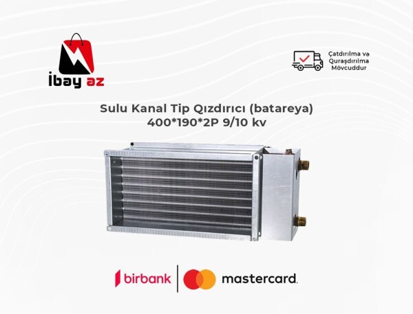 Sulu Kanal Tip Qızdırıcı batareya 4001902P 910 kv