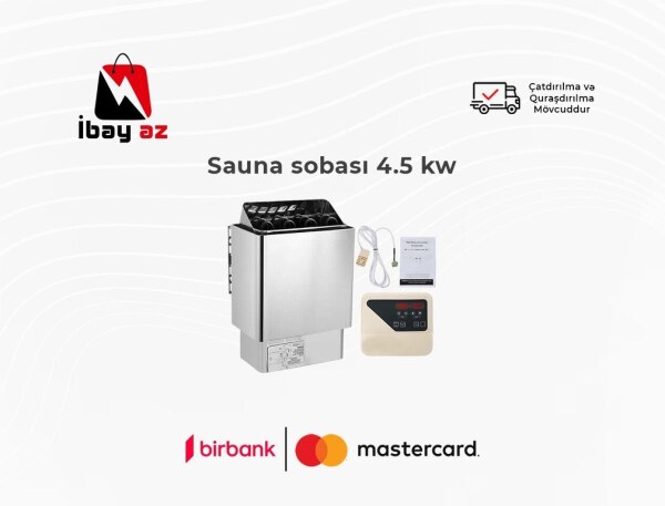 Sauna sobası 45 kw