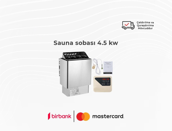 Sauna sobası 45 kw
