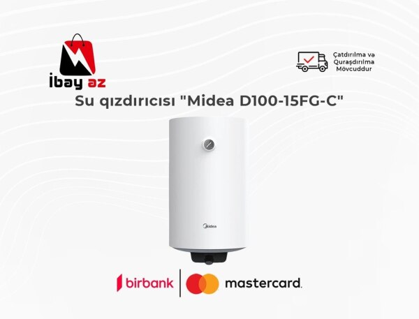 Su qızdırıcısı Midea D10015FGC