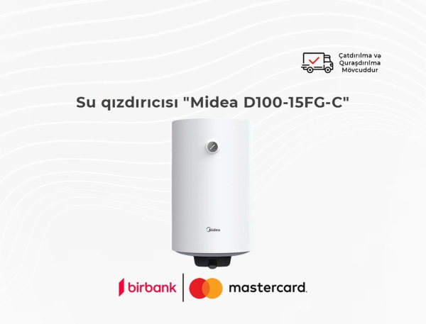 Su qızdırıcısı Midea D10015FGC