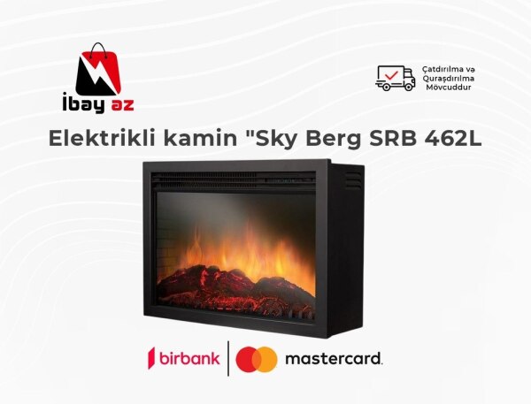 Elektrikli kamin Sky Berg SRB 462L