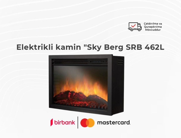 Elektrikli kamin Sky Berg SRB 462L