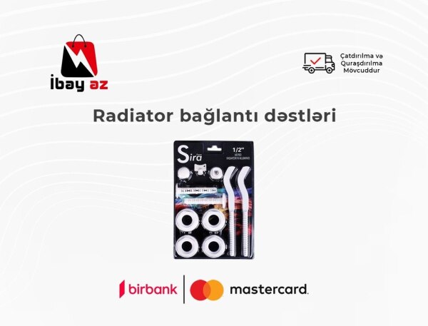 Radiator bağlantı dəstləri