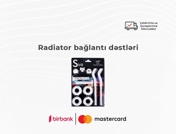 Radiator bağlantı dəstləri