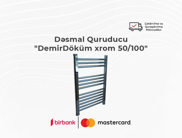 Dəsmal Quruducu DemirDöküm xrom 50100