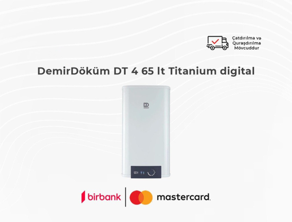 Kombi DemirDöküm DT 4 65 lt Titanium digital