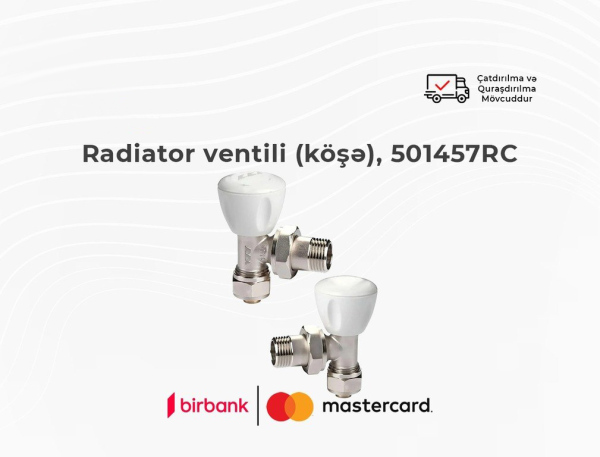 Radiator ventili köşə 501457RC