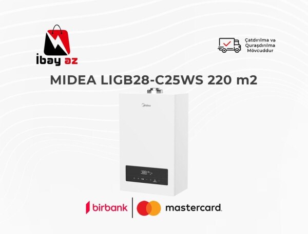 KOMBI MIDEA LIGB28C25WS 220 m2