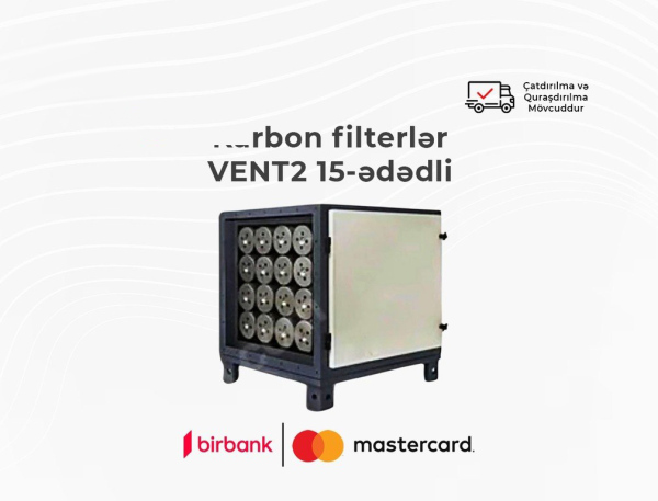 Karbon filterlər VENT2 15ədədli