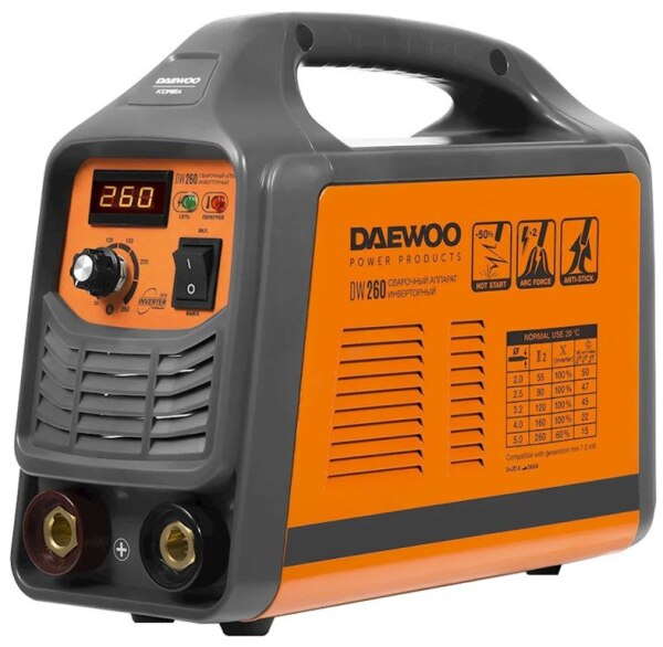 Qaynaq aparatı DW260 DAEWOO