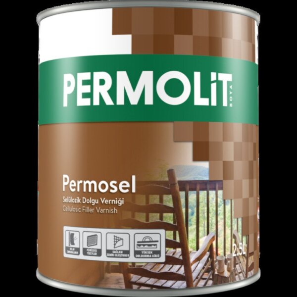 Permolit selülozik dolğu vernikparlaq 075 L