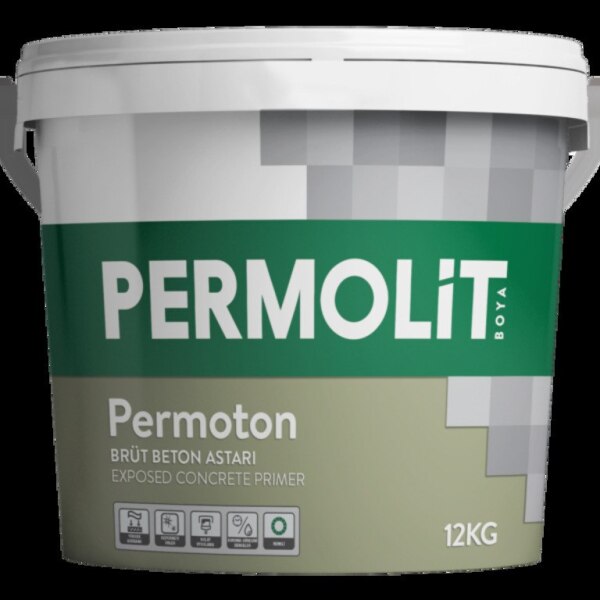 PERMOLIT PERMOTON Qaba Beton Astarı 12KG