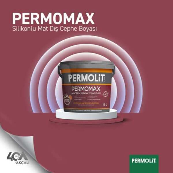 PERMOLIT PERMOMAX Silikonlu Mat Xarici Fasad Boyası