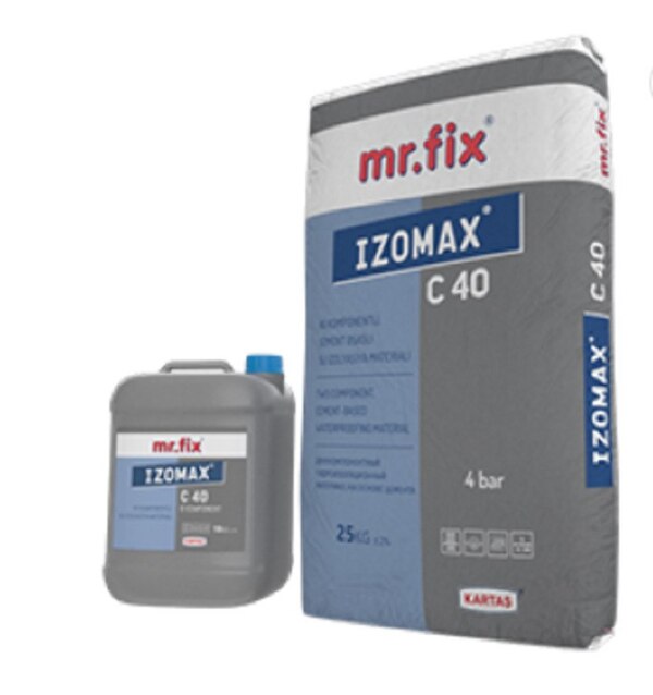 İzomax C40 izolyasiyası
