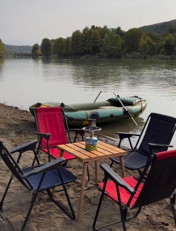 Qatlanan oturacaq piknik üçün