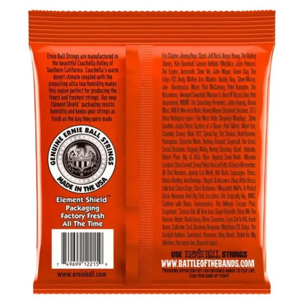 Ernie ball elektrik gitara simi