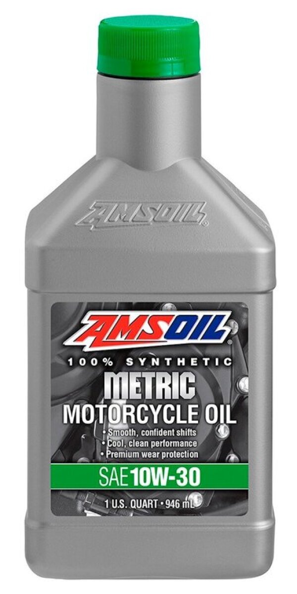 10W30 Synthetic Metric Motorcycle Oil 946 ml