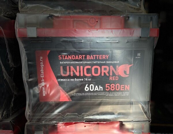 Unicorn Red akkumulyatoru 60 Ah