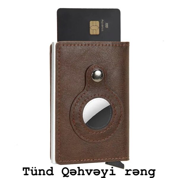 Qəhvəyi portmone Apple 008ACC01