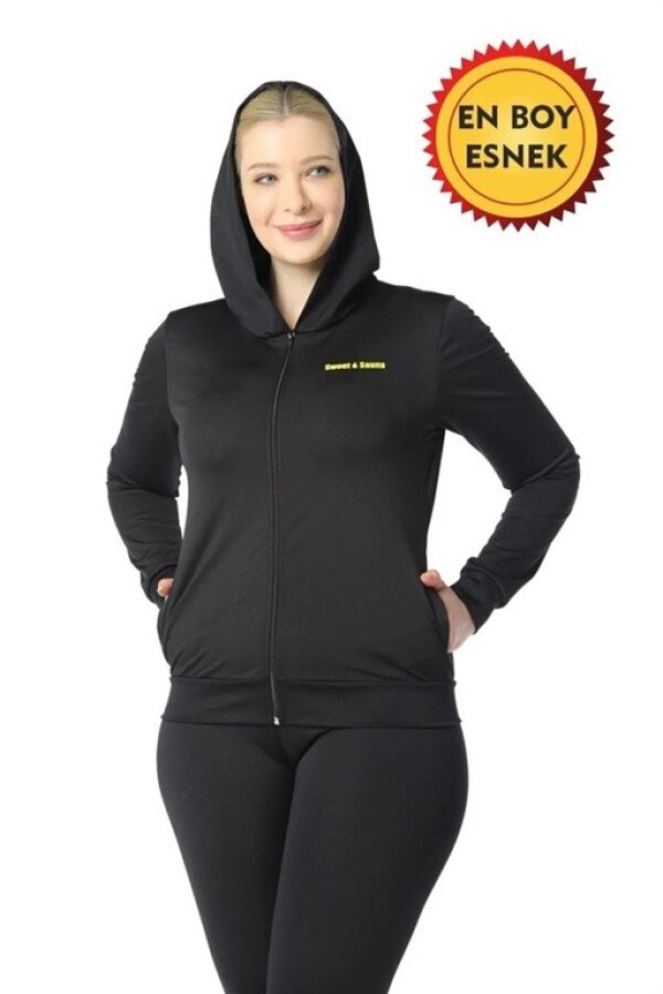 Tərlədici kapüşonlu geyim dəsti