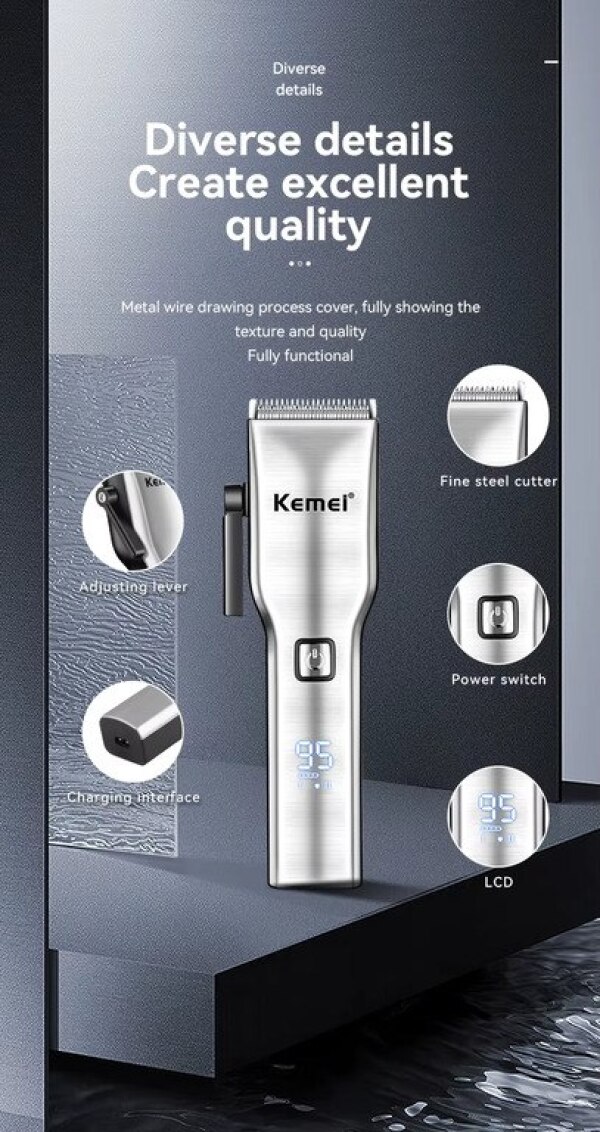 Taraş aparatı KEMEI KM6050