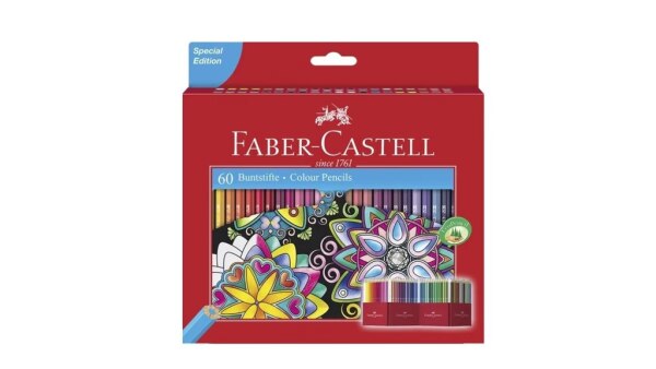 FaberCastell 60 rəng karandaşları