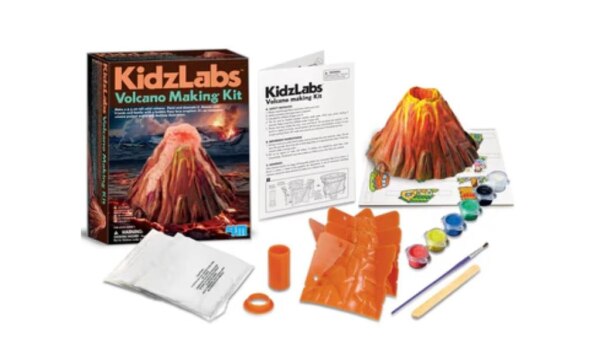 Vulkan hazırlama dəsti  ev şəraitində vulkan partlayış təcrübəsi