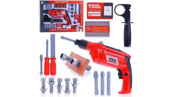 Elektrikli alət oyuncaqları dəsti